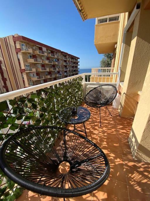 Apt Moderno Con Vistas, Recepcion 24 Hs Y Piscinas Benalmádena Exterior foto